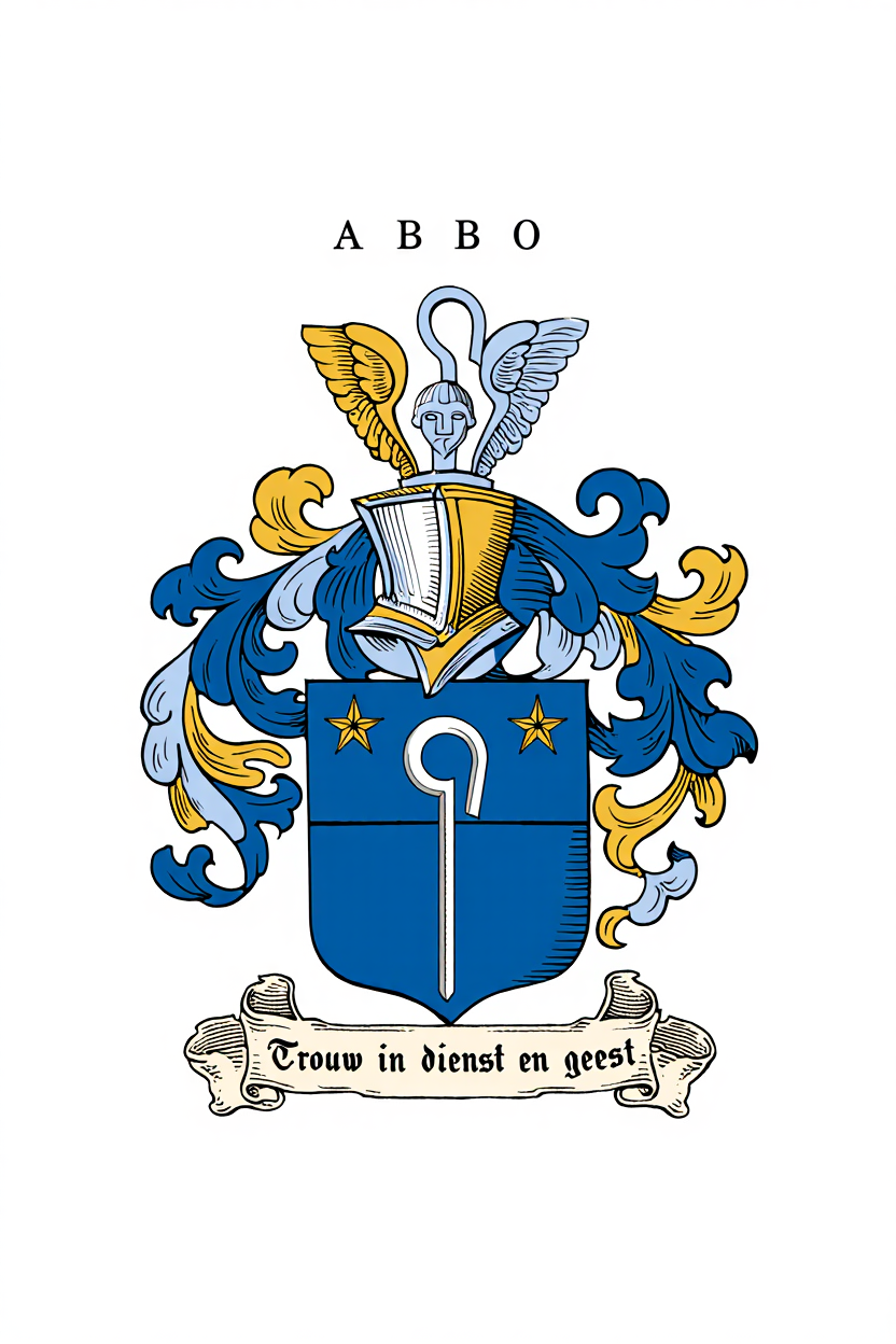 Familiewapen van de achternaam ABBO