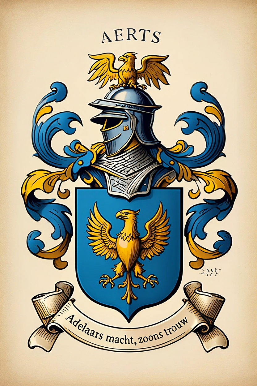 Familiewapen van de achternaam AERTS