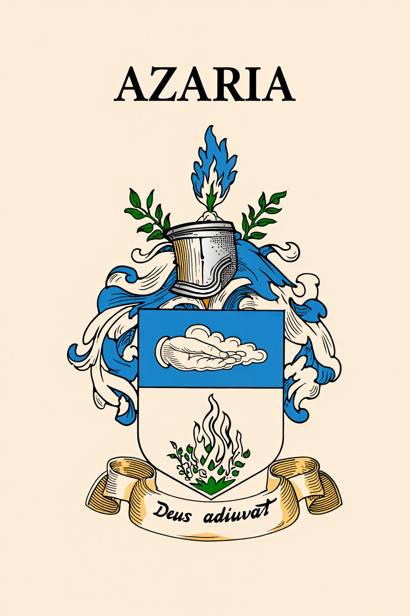 Familiewapen van de achternaam AZARIA