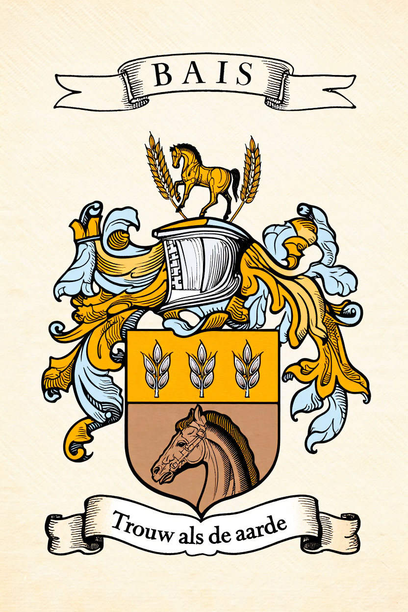 Familiewapen van de achternaam BAIS