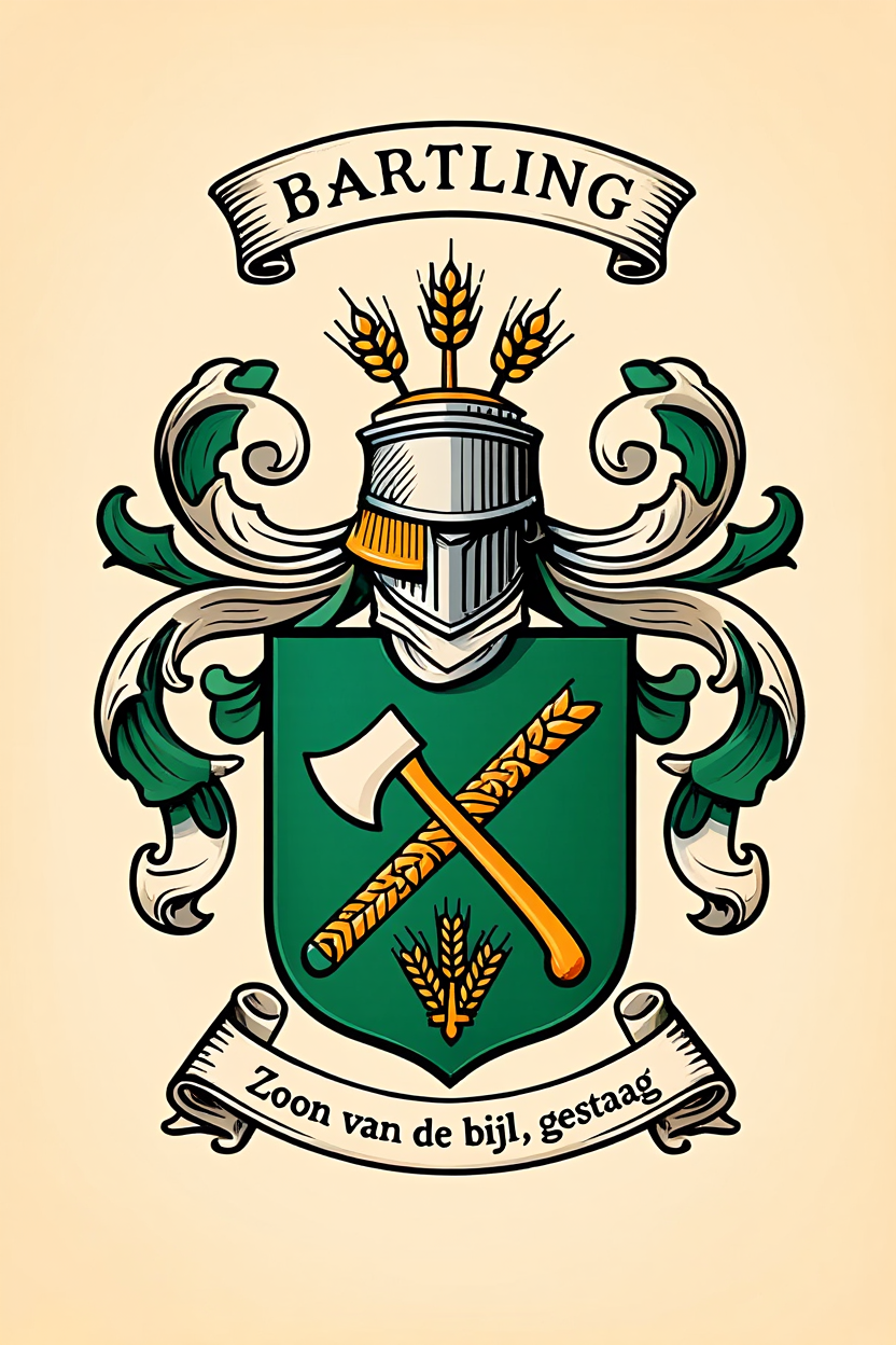 Familiewapen van de achternaam BARTLING