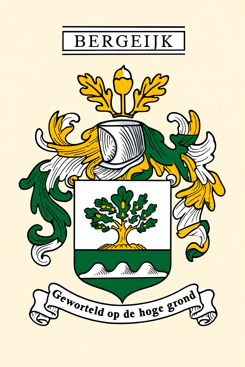 Familiewapen van de achternaam BERGEIJK (vergrendeld)