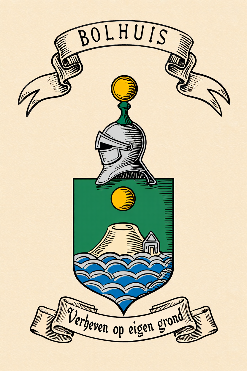 Familiewapen van de achternaam BOLHUIS