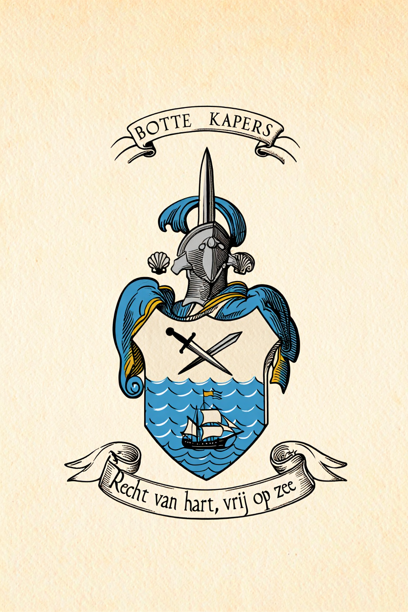Familiewapen van de achternaam BOTTE KAPERS