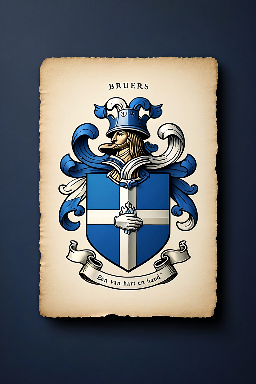 Familiewapen van de achternaam BRUERS