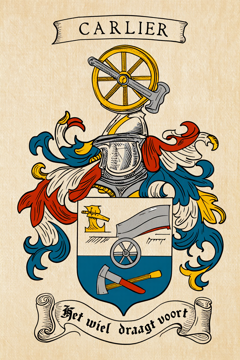 Familiewapen van de achternaam CARLIER