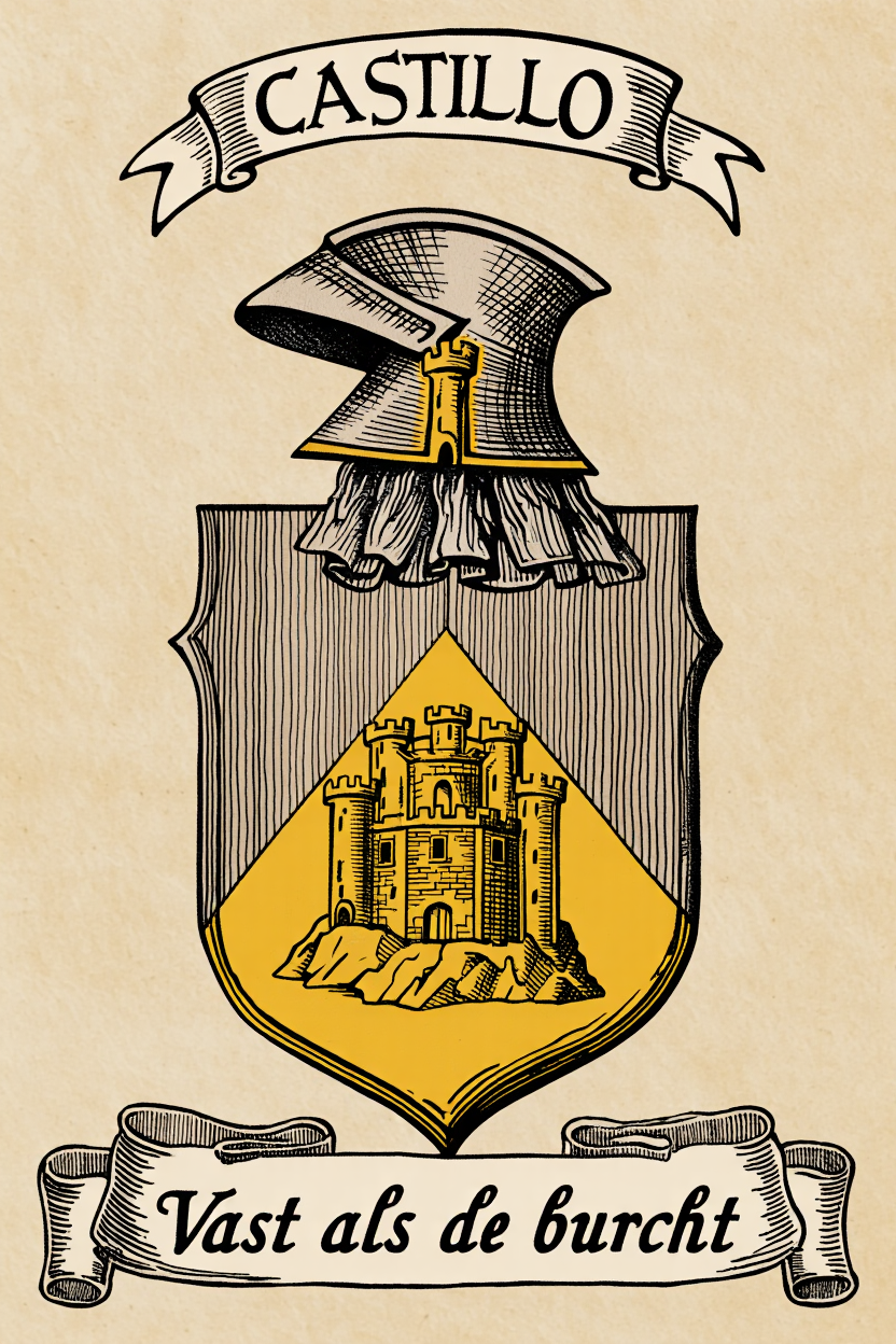 Familiewapen van de achternaam CASTILLO