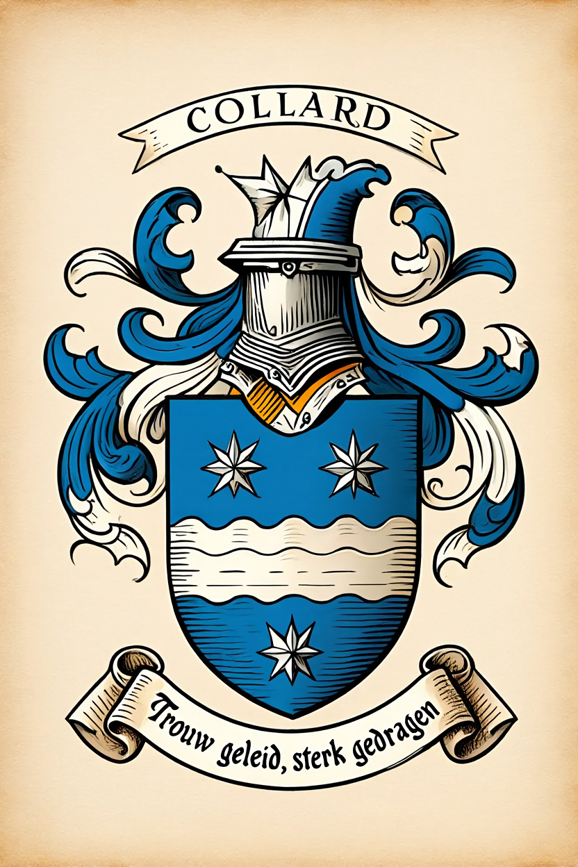 Familiewapen van de achternaam COLLARD