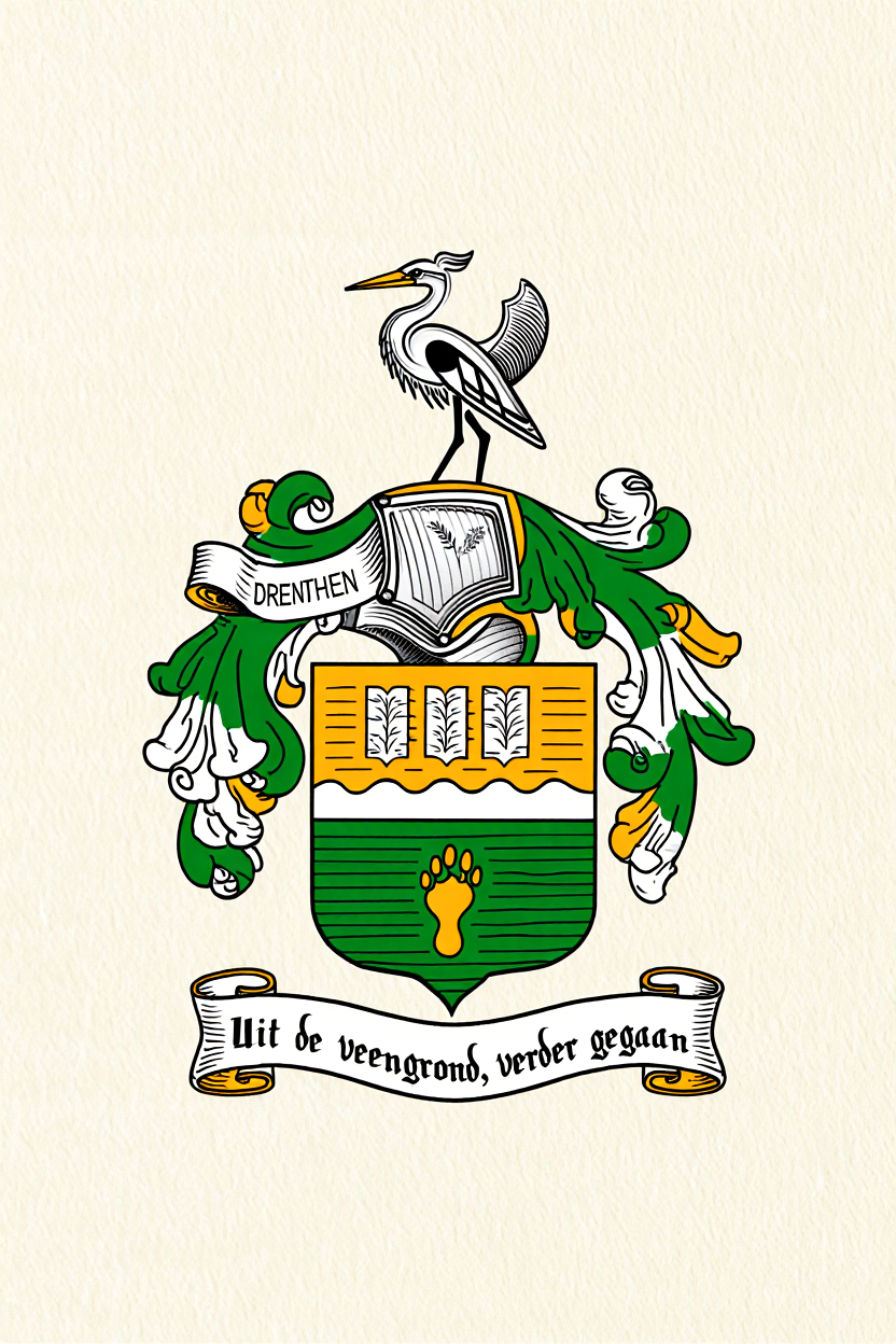Familiewapen van de achternaam DRENTHEN (vergrendeld)