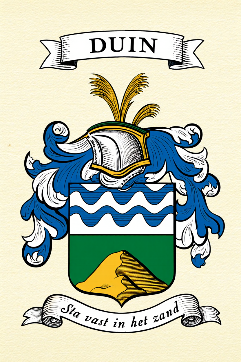 Familiewapen van de achternaam DUIN