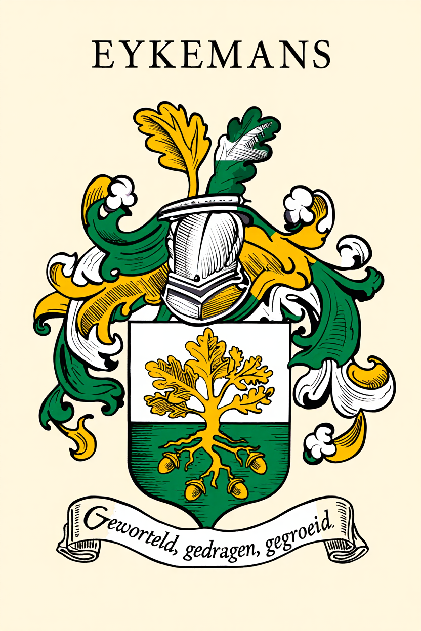 Familiewapen van de achternaam EYKEMANS
