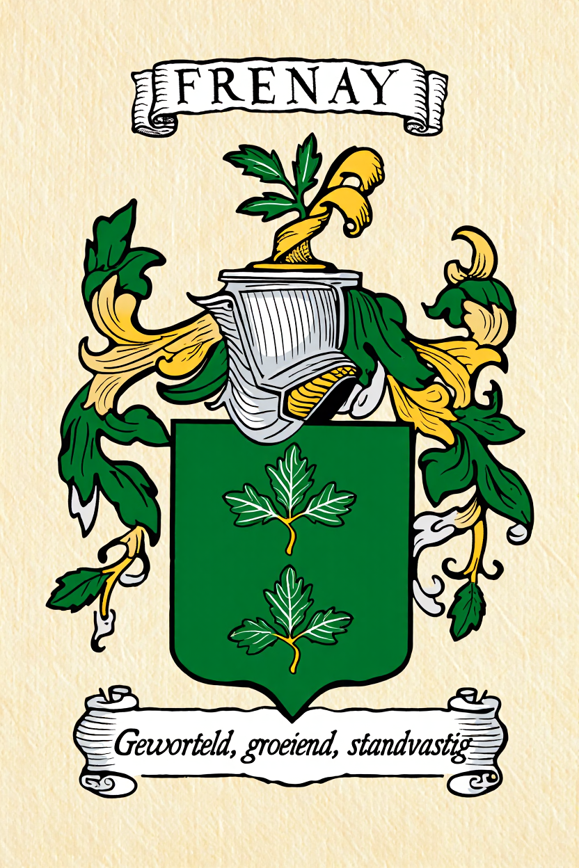 Familiewapen van de achternaam FRENAY