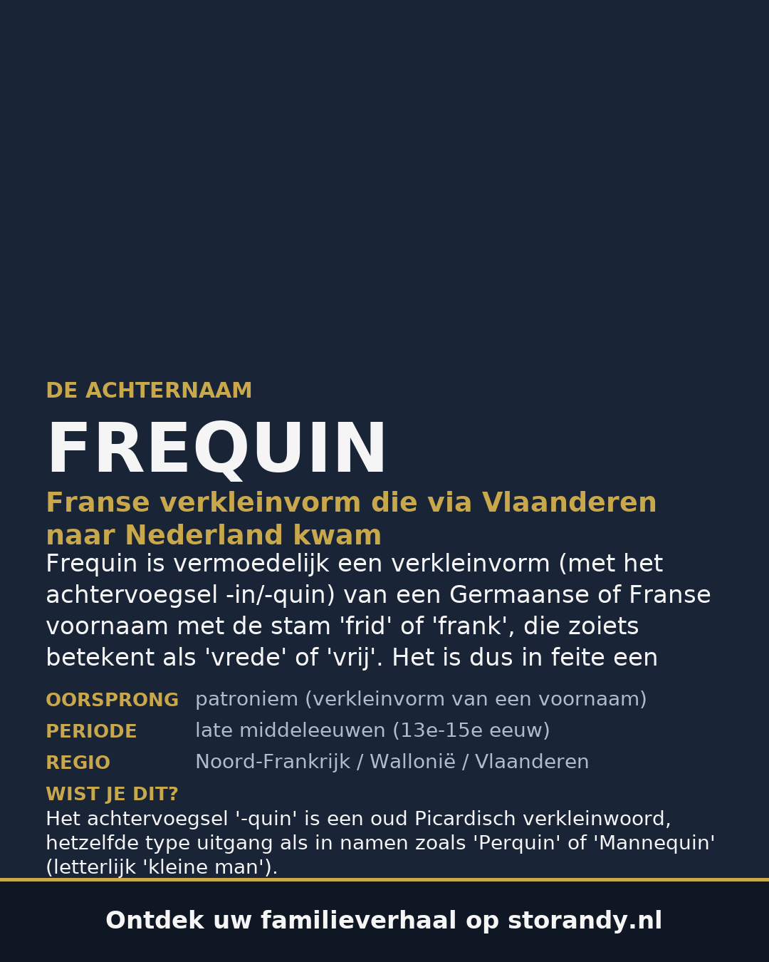 Familiewapen van de achternaam FREQUIN