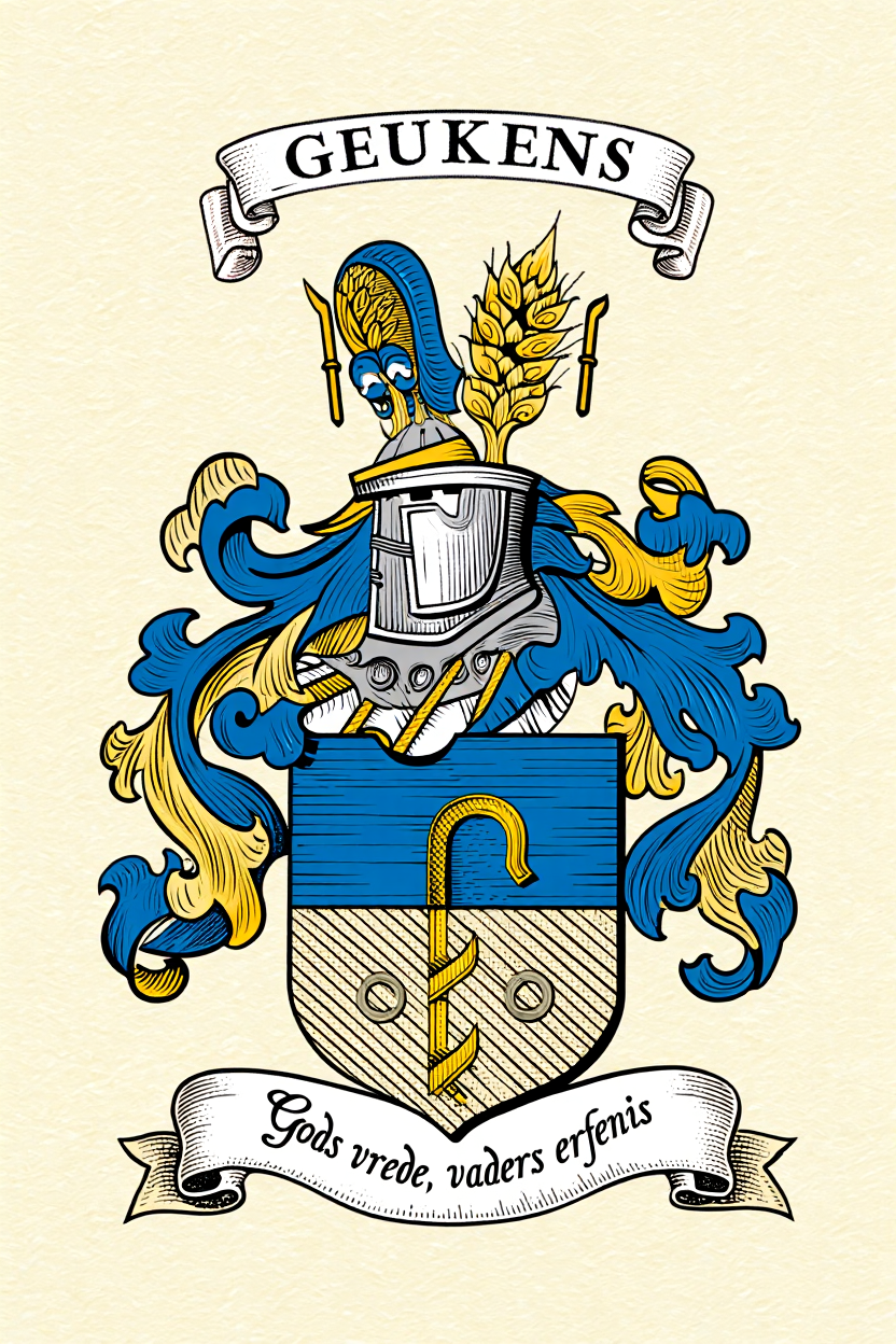 Familiewapen van de achternaam GEUKENS