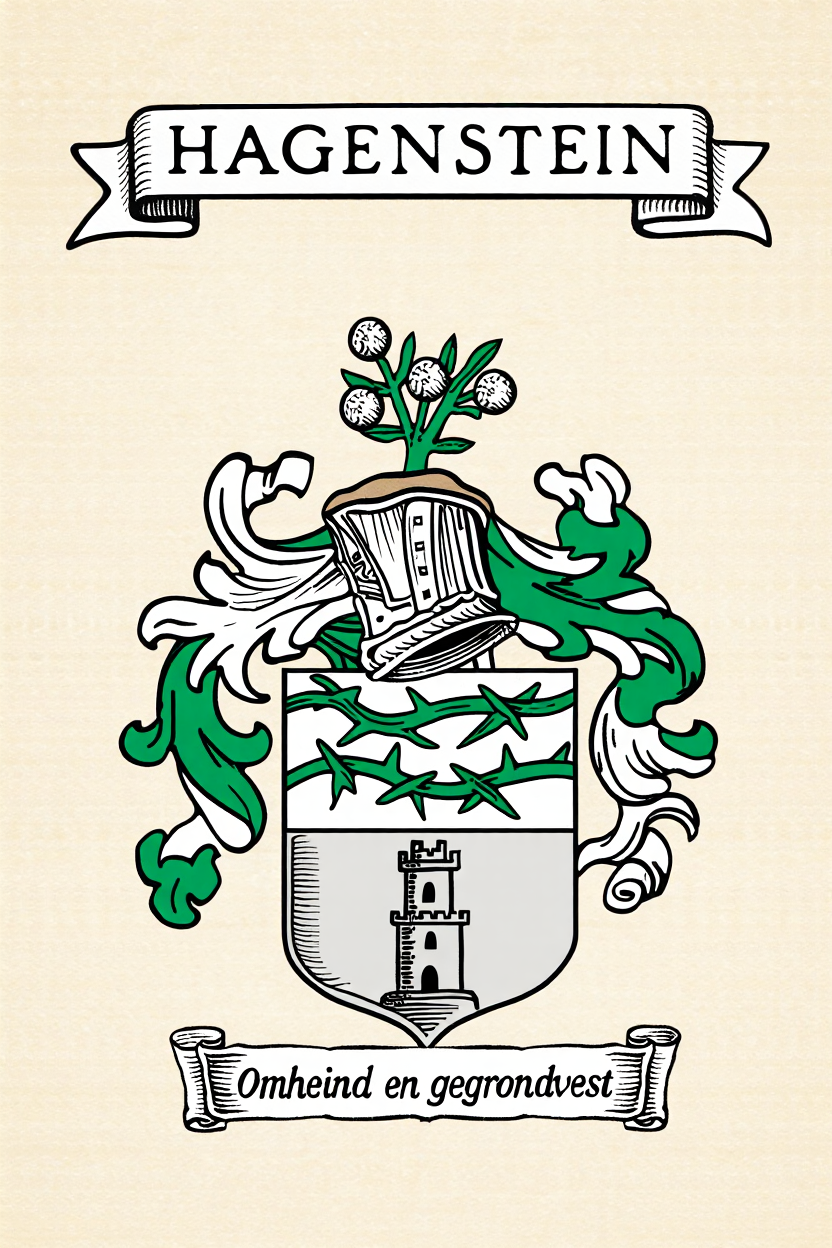 Familiewapen van de achternaam HAGENSTEIN