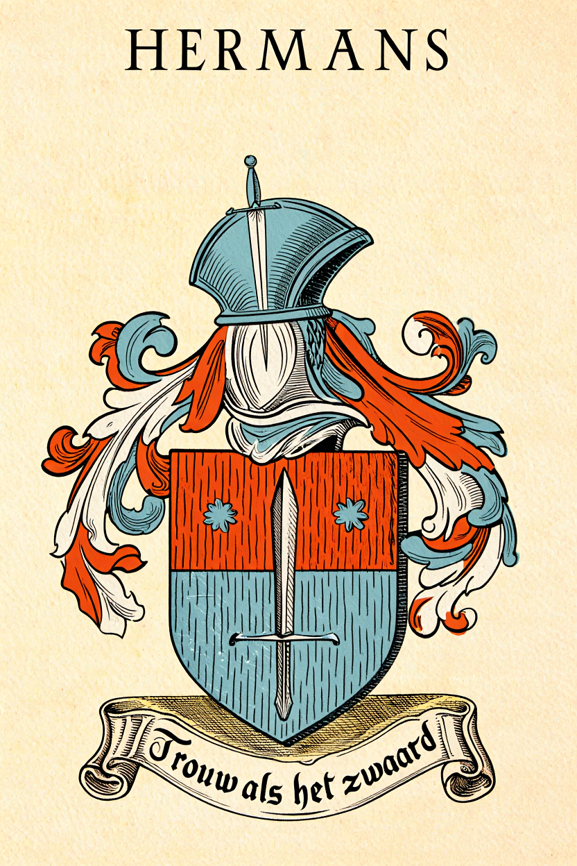 Familiewapen van de achternaam HERMANS