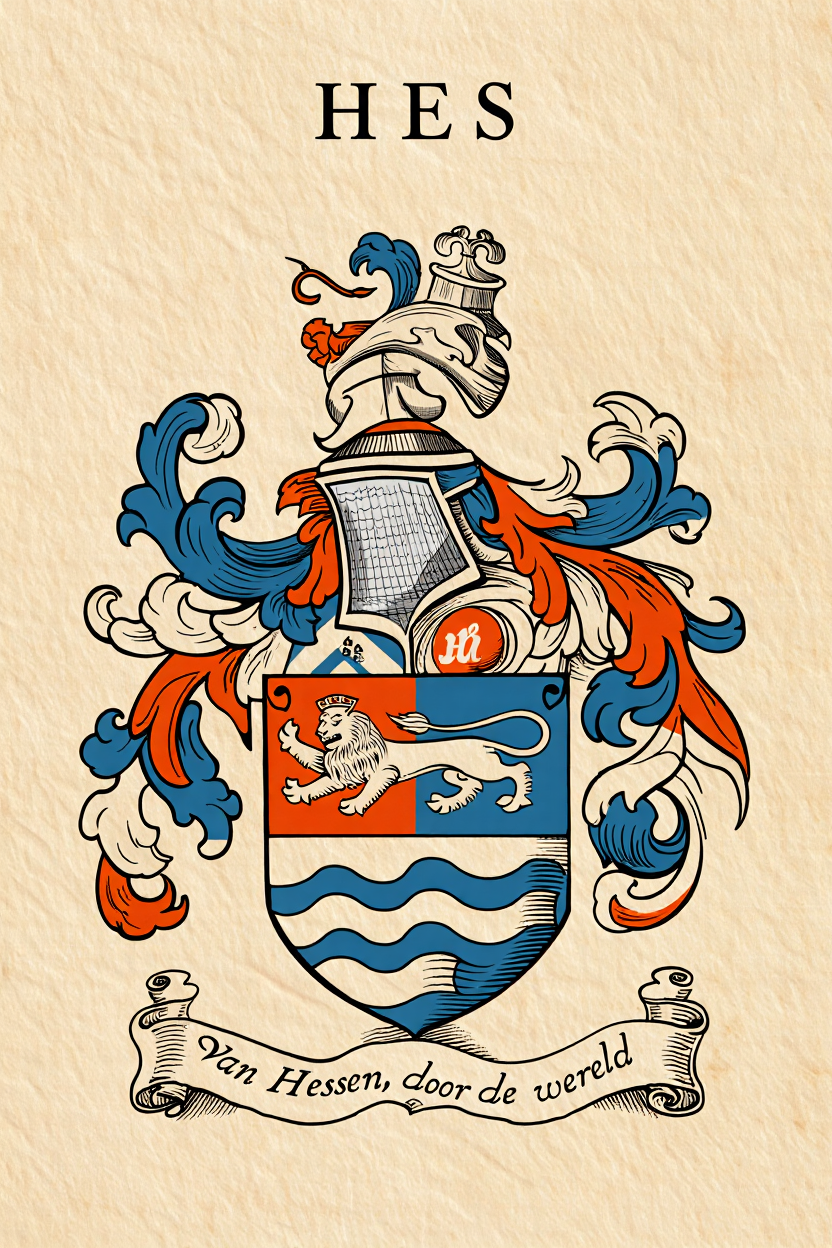 Familiewapen van de achternaam HES