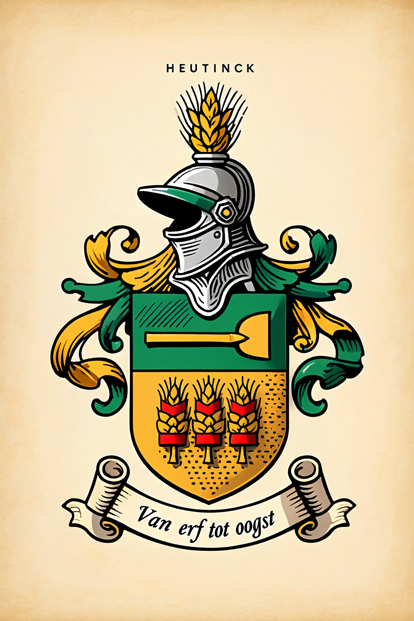Familiewapen van de achternaam HEUTINCK