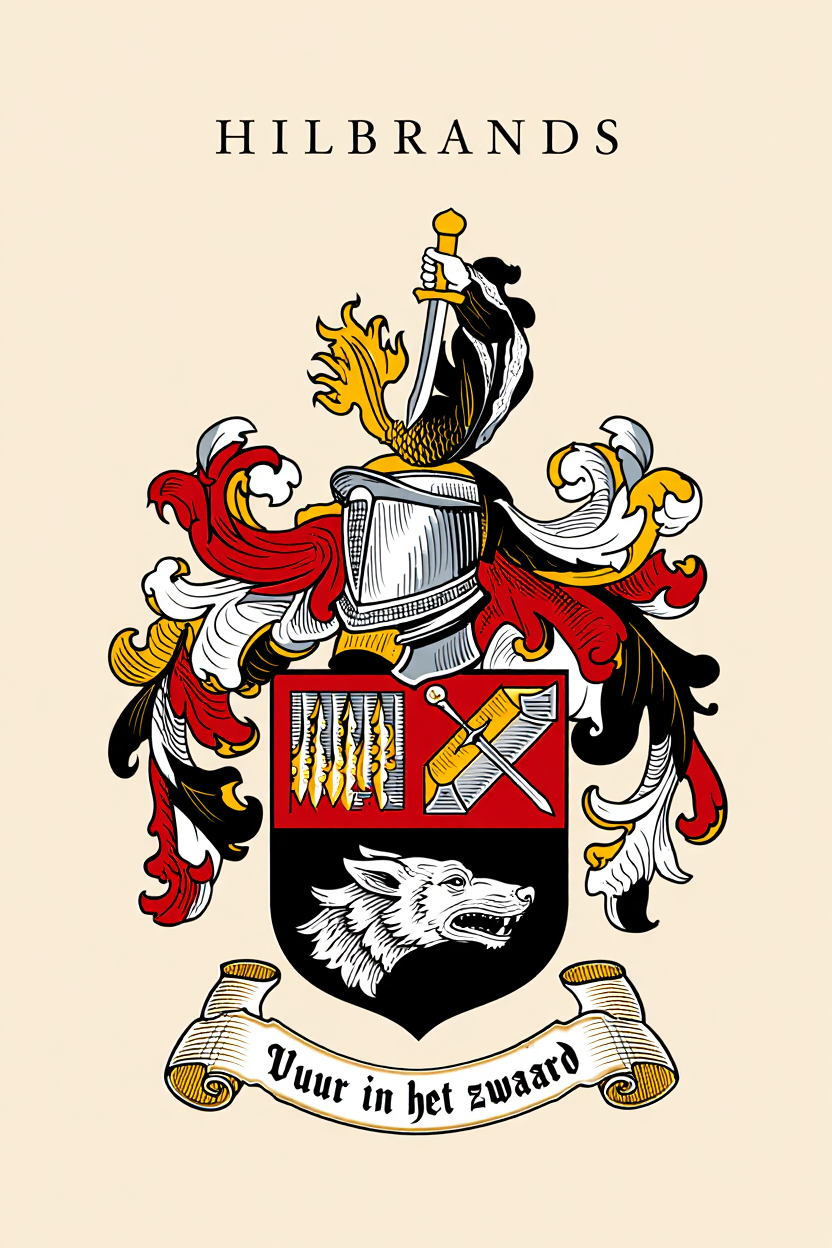 Familiewapen van de achternaam HILBRANDS