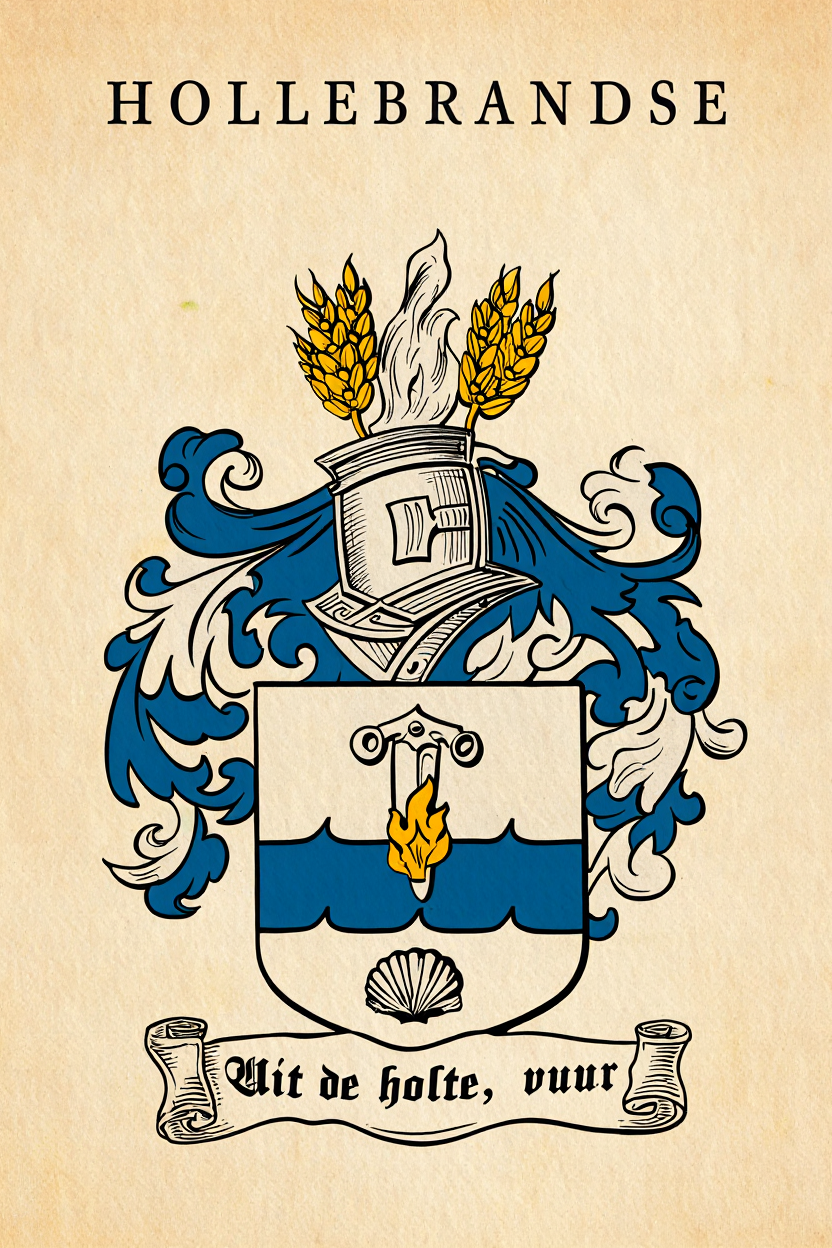 Familiewapen van de achternaam HOLLEBRANDSE