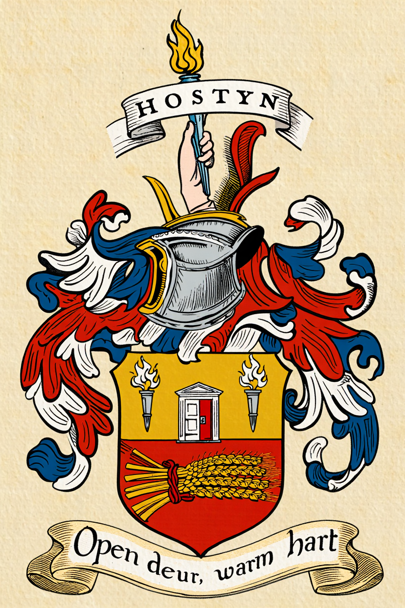 Familiewapen van de achternaam HOSTYN