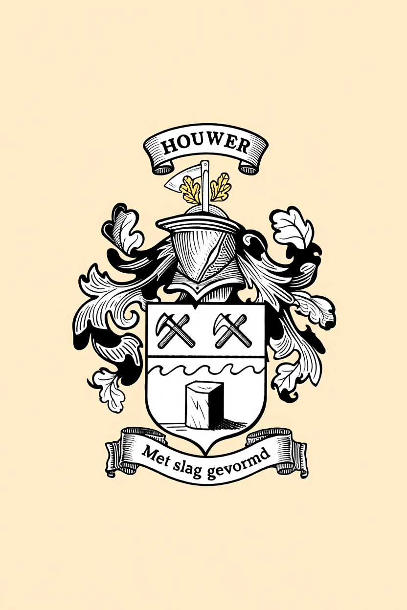 Familiewapen van de achternaam HOUWER