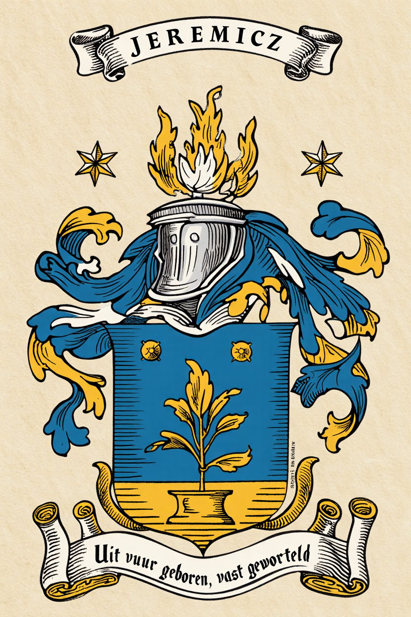 Familiewapen van de achternaam JEREMICZ