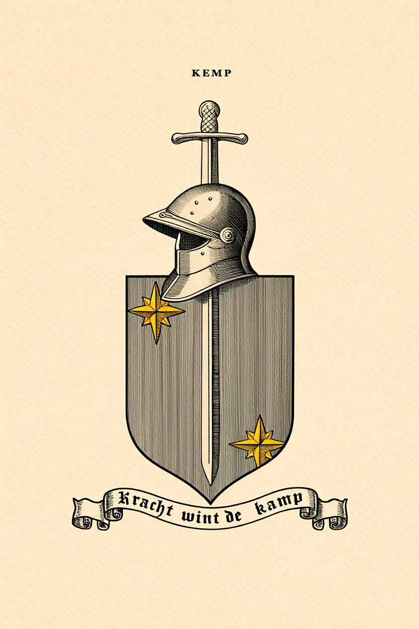 Familiewapen van de achternaam KEMP
