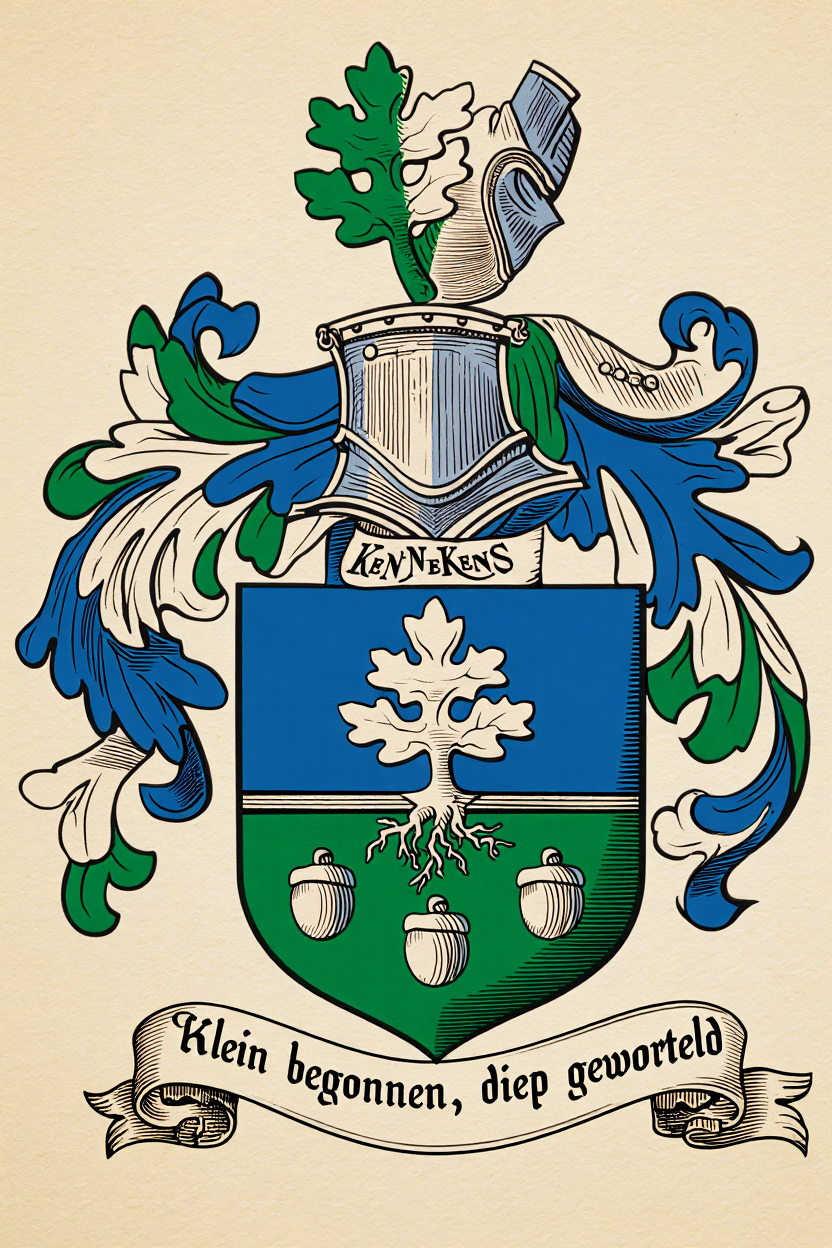 Familiewapen van de achternaam KENNEKENS