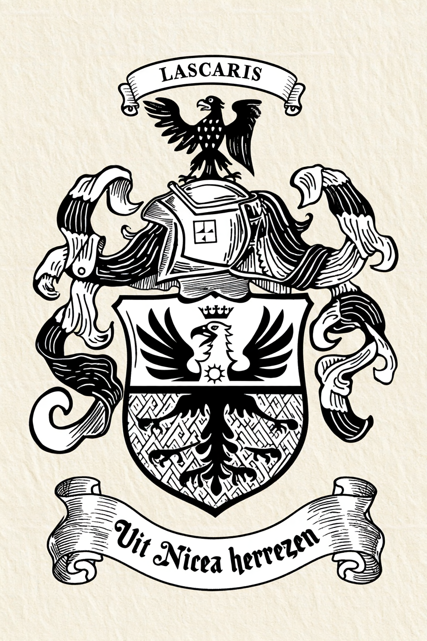Familiewapen van de achternaam LASCARIS