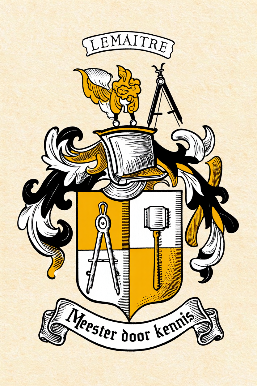 Familiewapen van de achternaam LEMAITRE