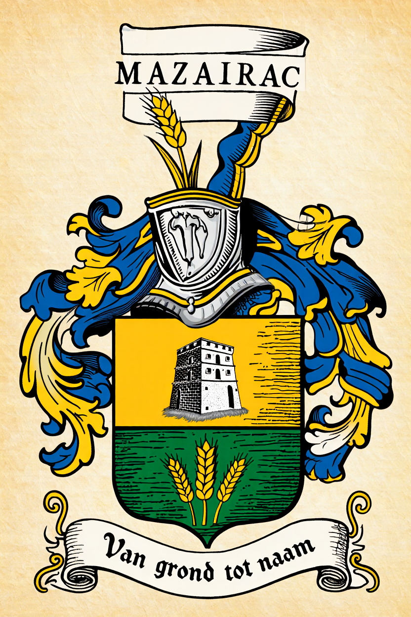 Familiewapen van de achternaam MAZAIRAC