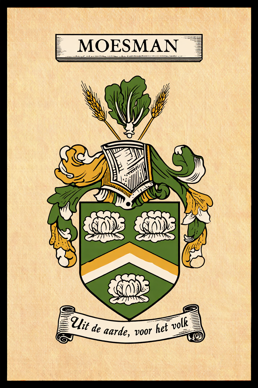 Familiewapen van de achternaam MOESMAN