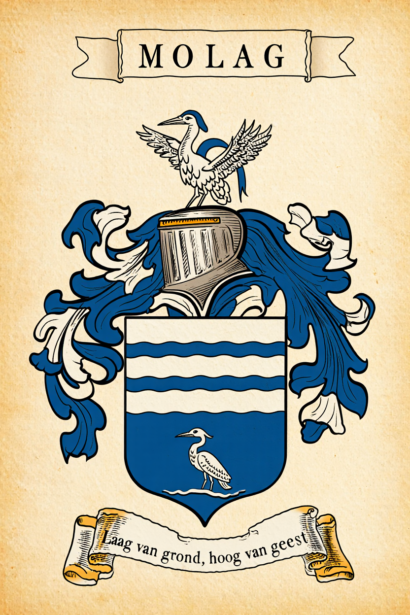 Familiewapen van de achternaam MOLAG