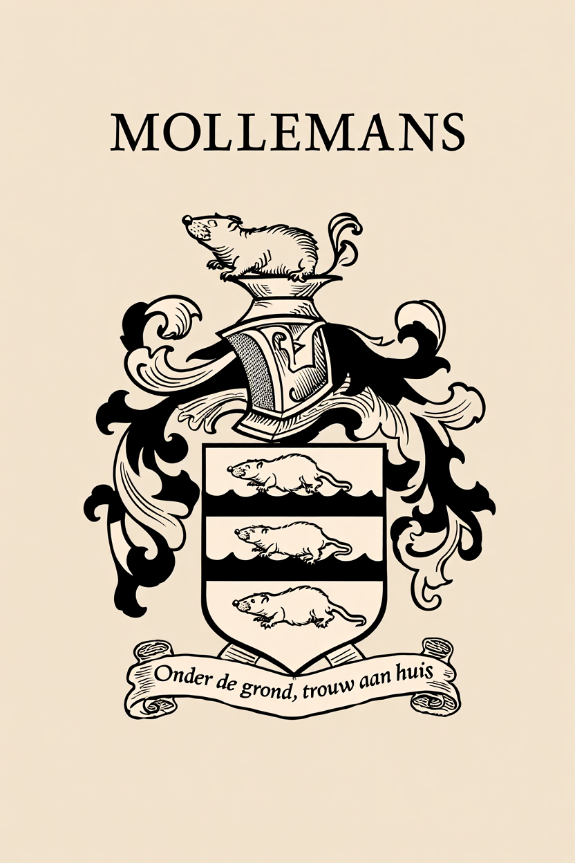 Familiewapen van de achternaam MOLLEMANS