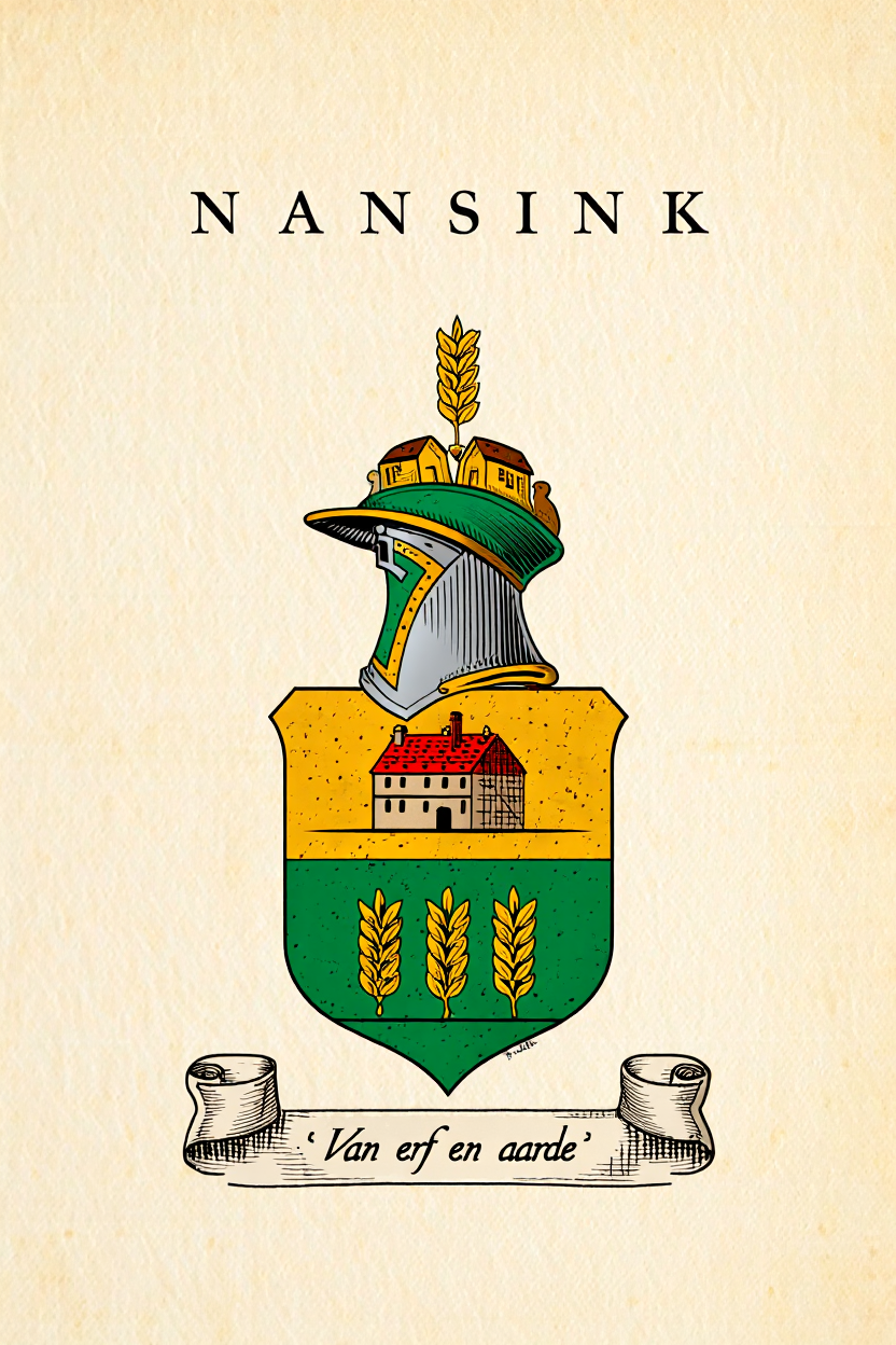 Familiewapen van de achternaam NANSINK
