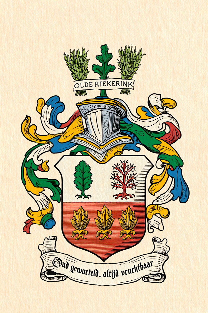 Familiewapen van de achternaam OLDE RIEKERINK