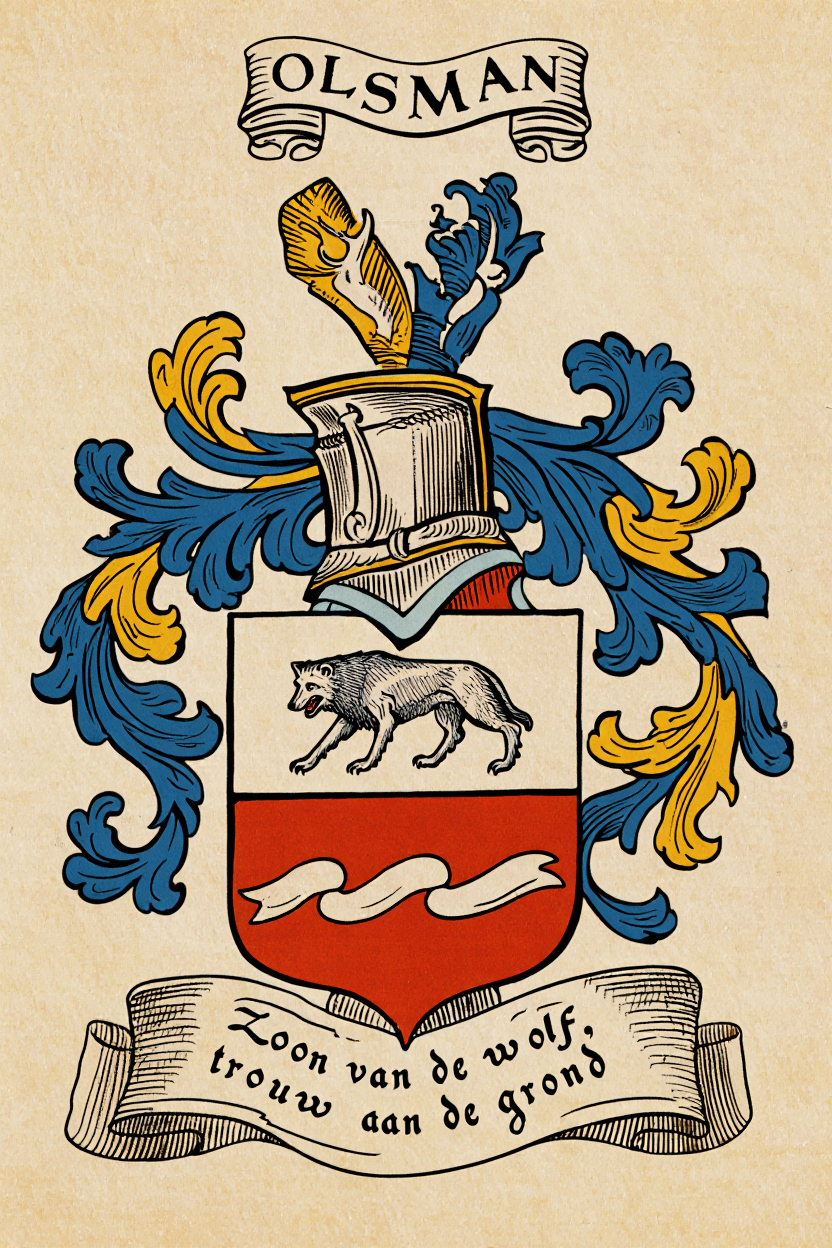 Familiewapen van de achternaam OLSMAN