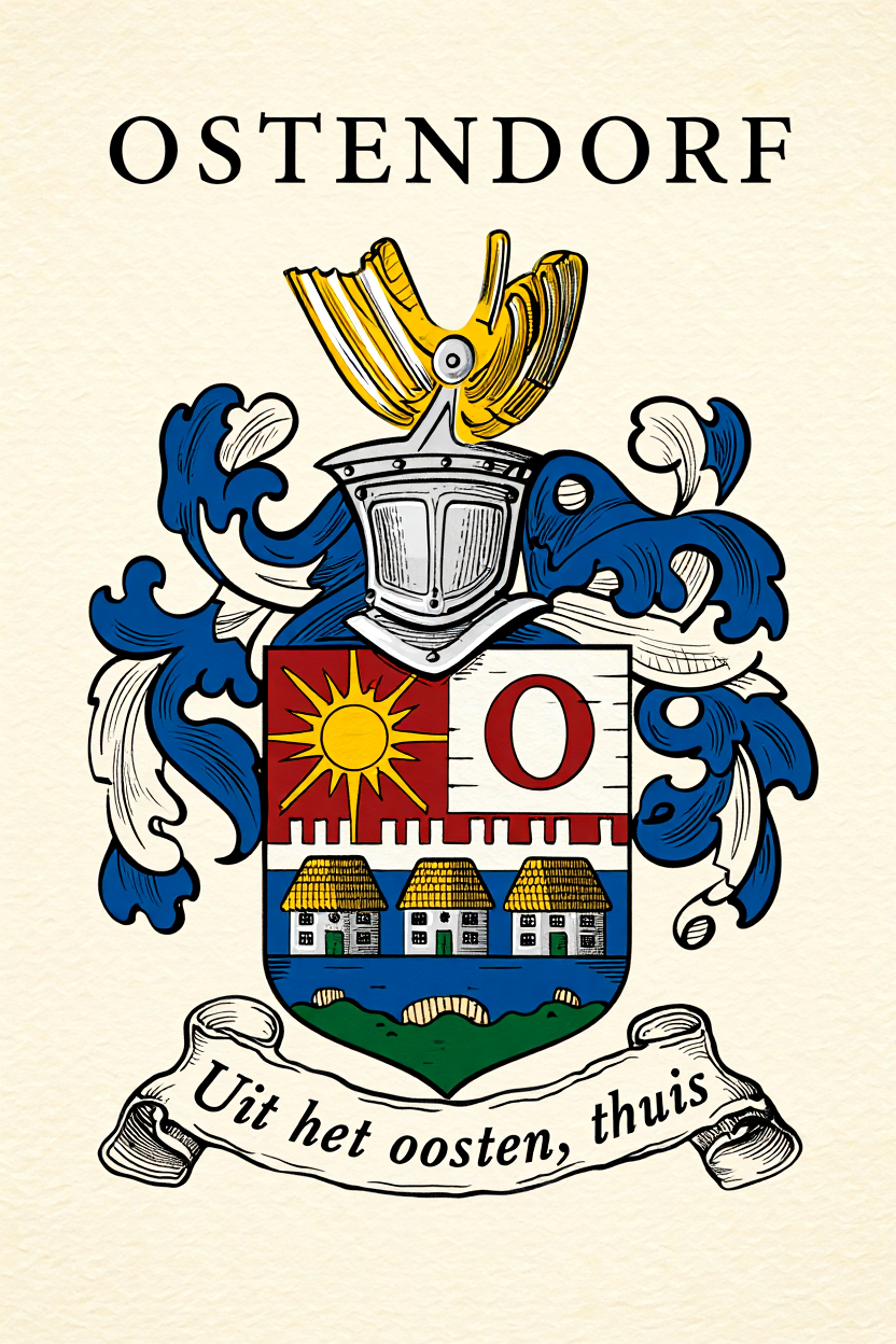 Familiewapen van de achternaam OSTENDORF