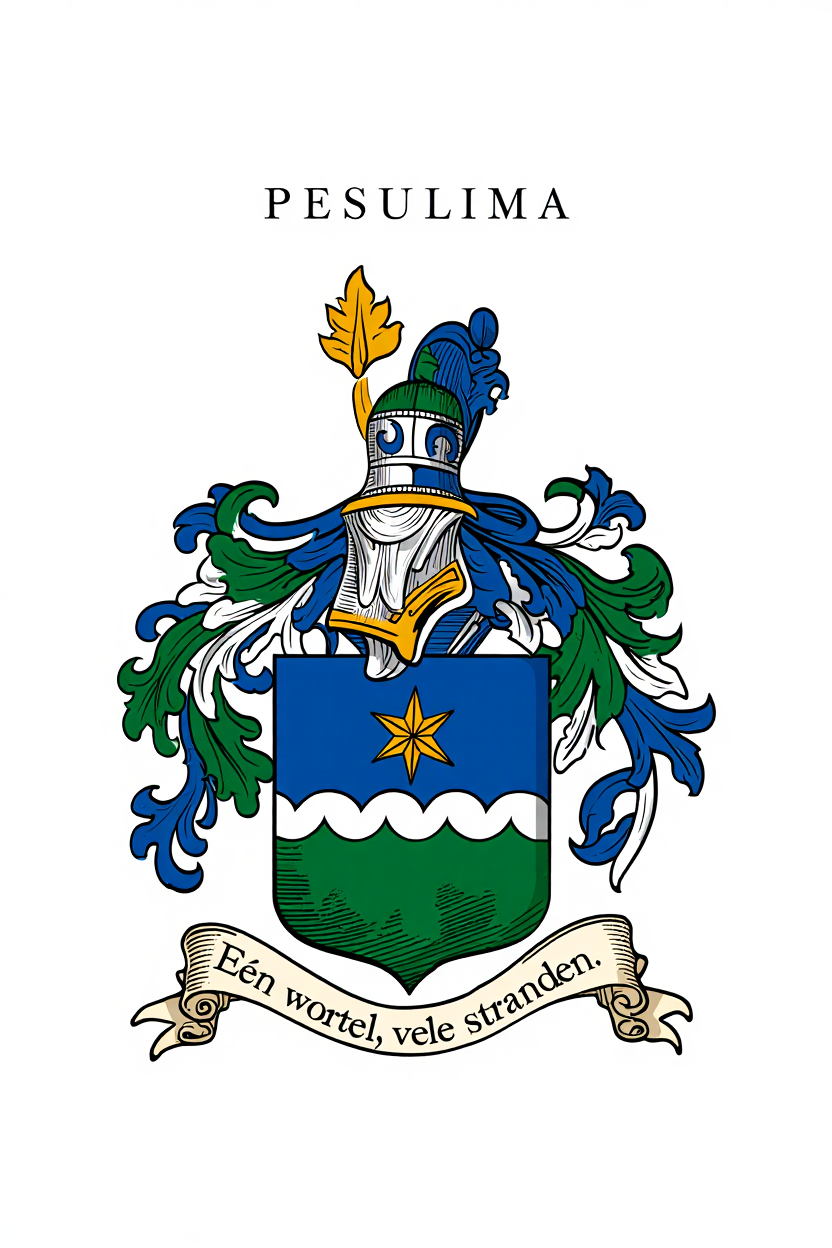 Familiewapen van de achternaam PESULIMA