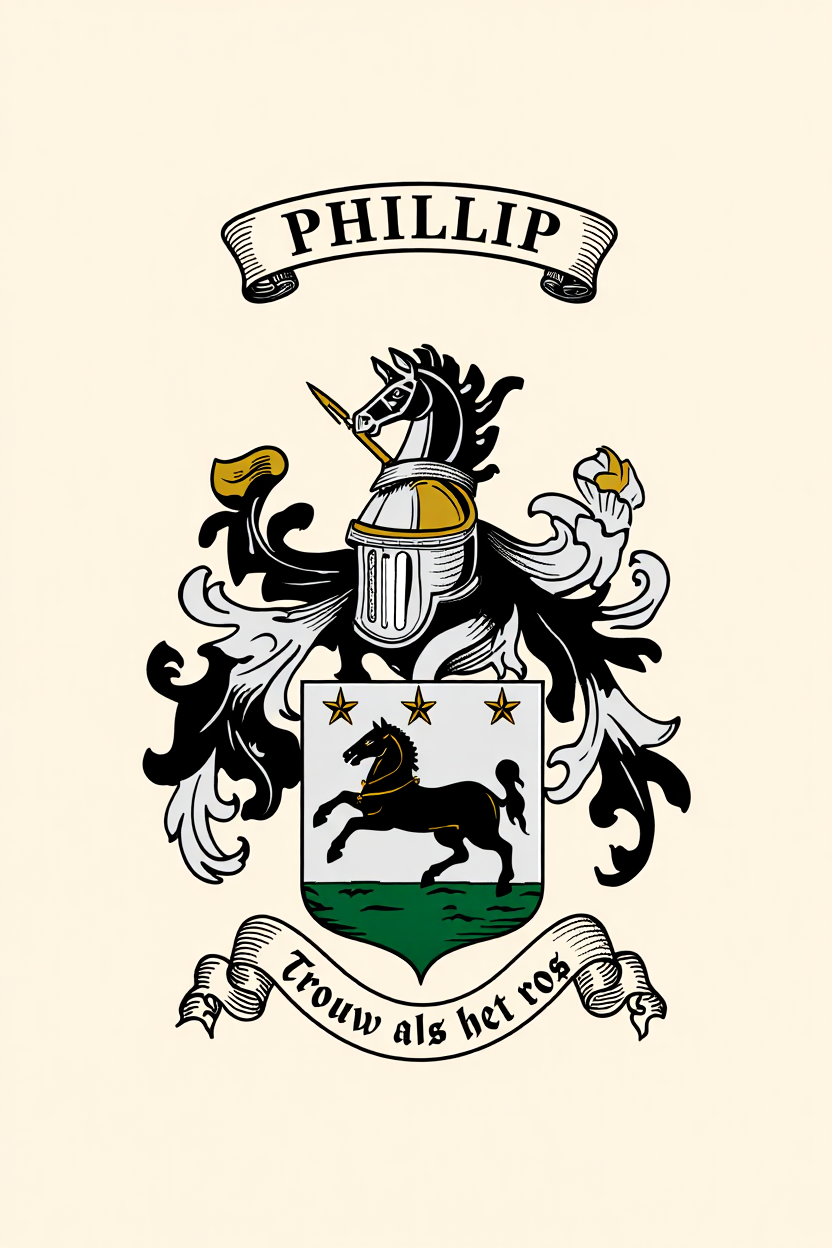 Familiewapen van de achternaam PHILLIP