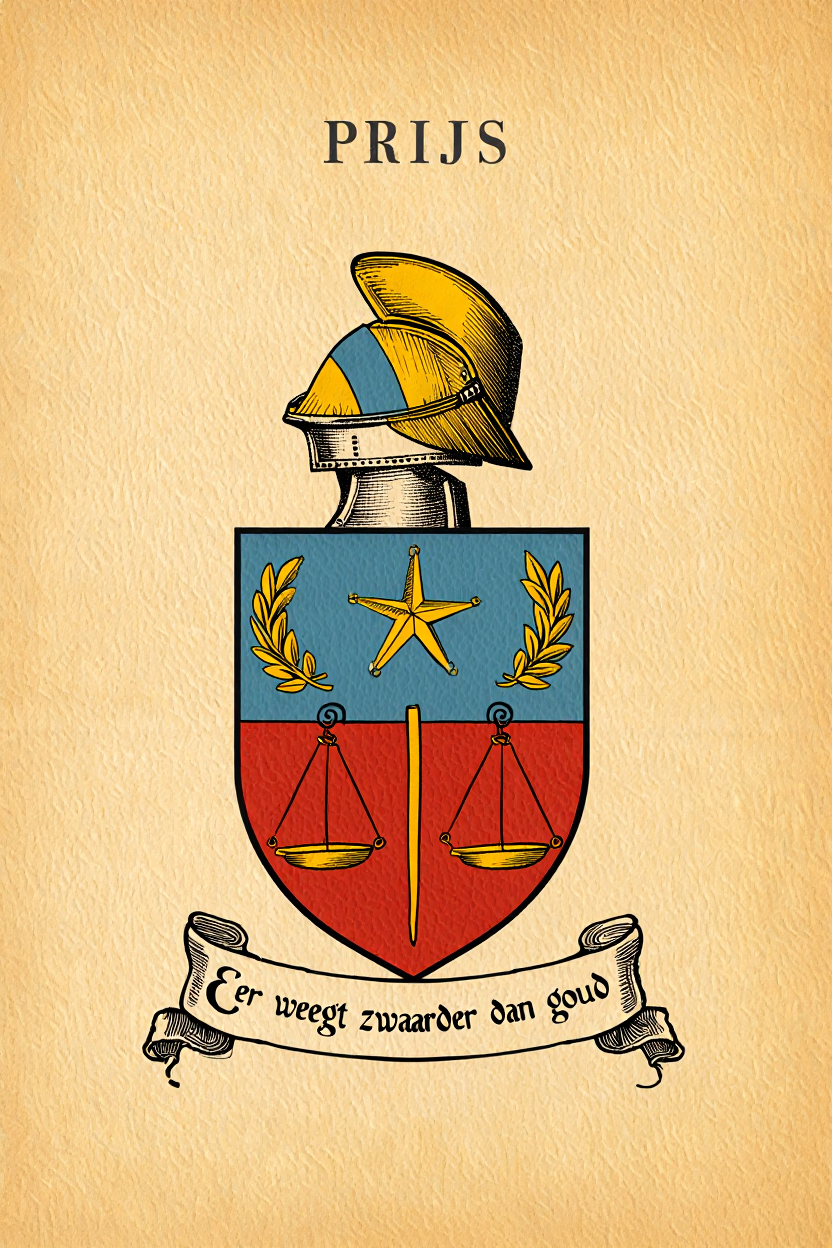 Familiewapen van de achternaam PRIJS (vergrendeld)