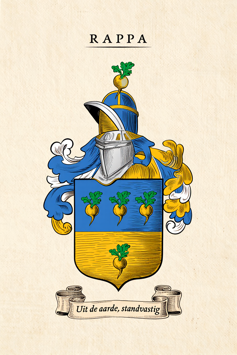 Familiewapen van de achternaam RAPPA