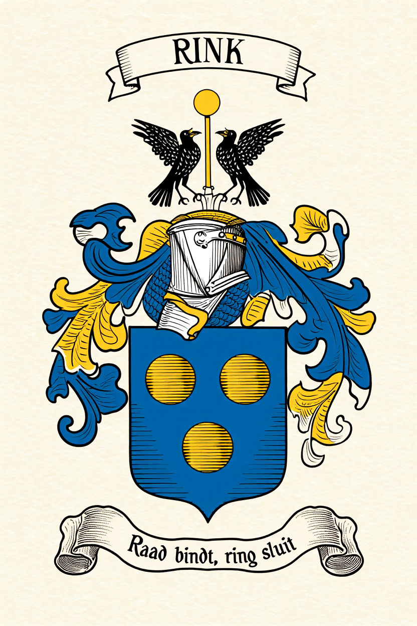 Familiewapen van de achternaam RINK