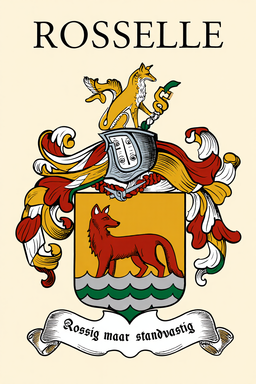 Familiewapen van de achternaam ROSSELLE