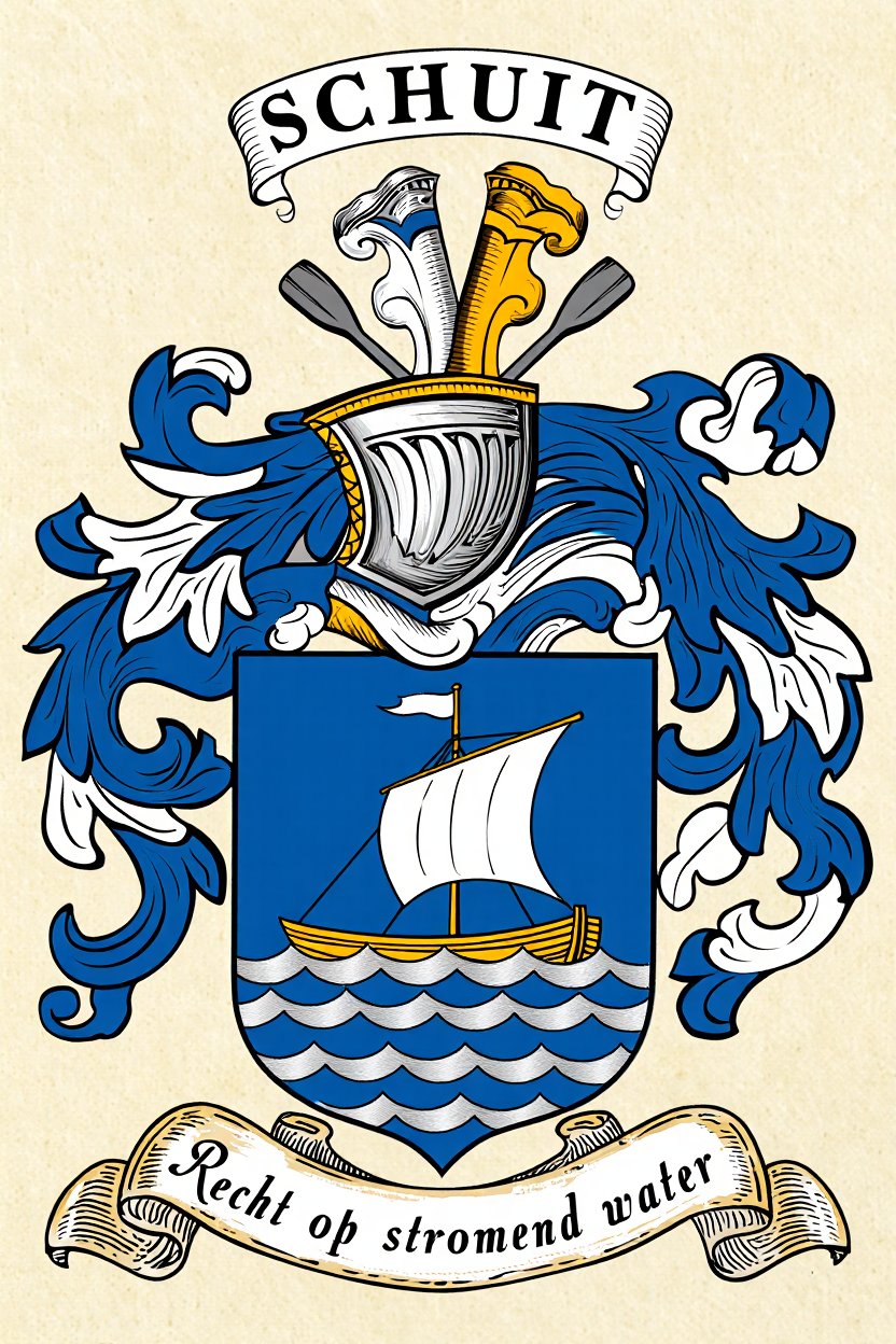 Familiewapen van de achternaam SCHUIT