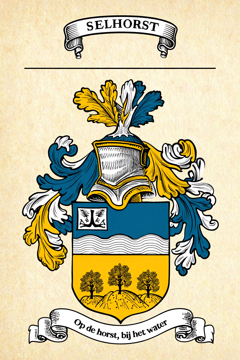Familiewapen van de achternaam SELHORST