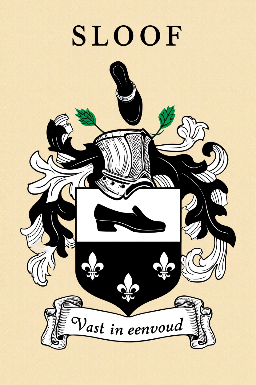 Familiewapen van de achternaam SLOOF