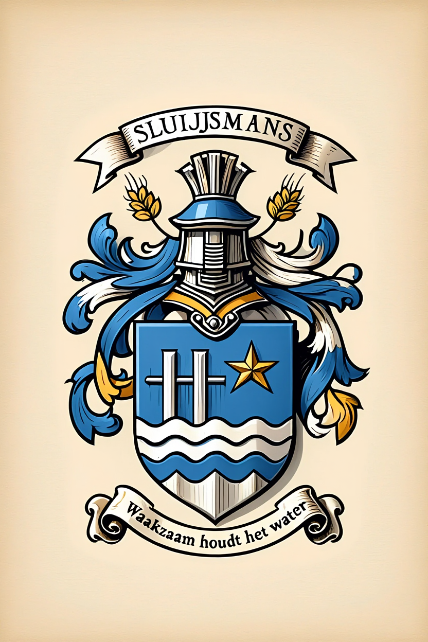 Familiewapen van de achternaam SLUIJSMANS