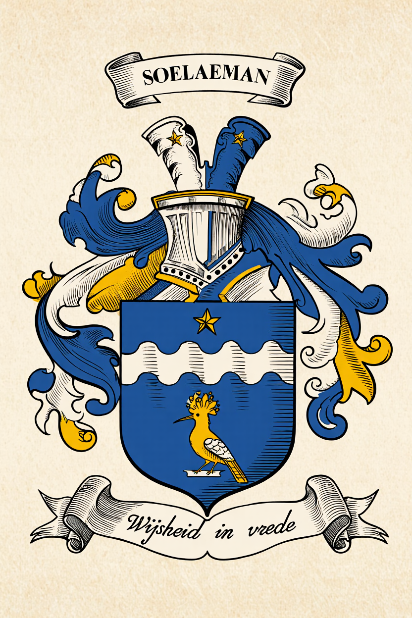 Familiewapen van de achternaam SOELAEMAN